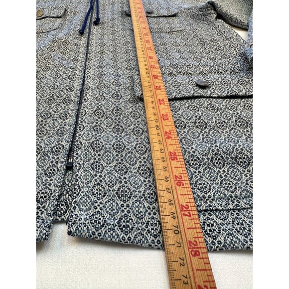 Vintage Handmade One of a Kind Hooded Jacket With Zipper & Multiple Pockets M/L? - Picture 3 of 12